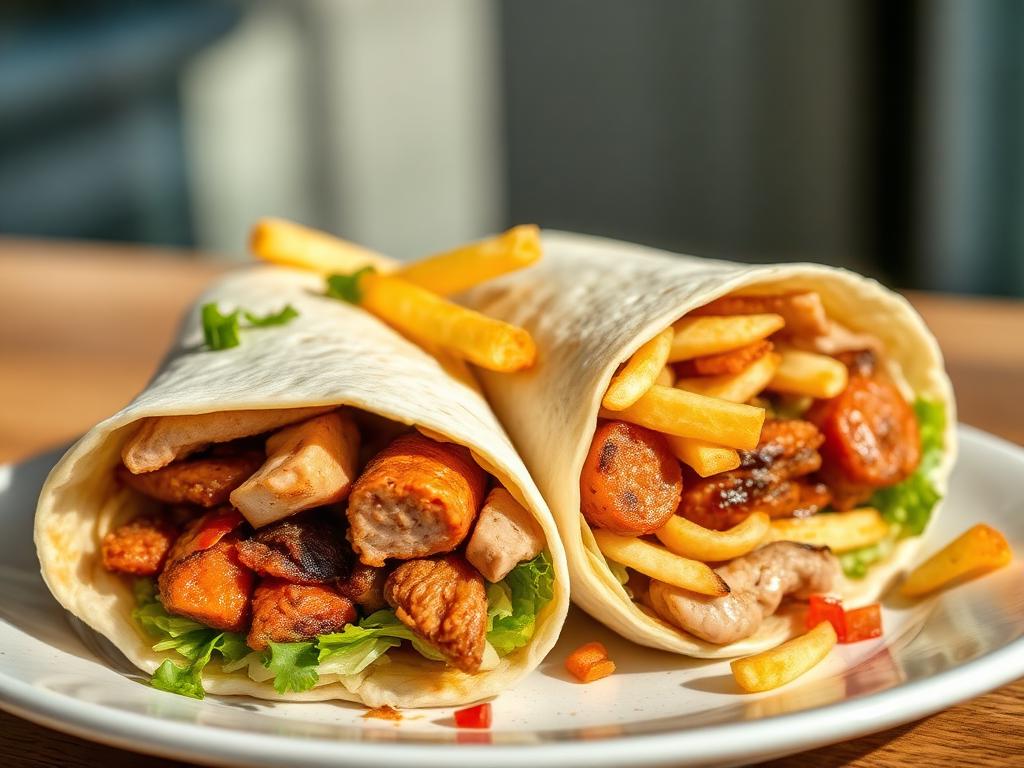 Shawarma Special at All Aroma Restaurant, Bamenda