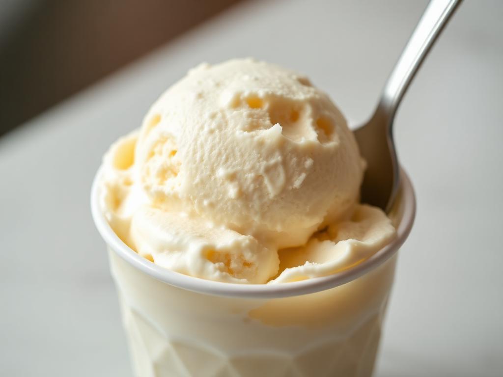 Vanilla Scoop served at All Aroma Bamenda