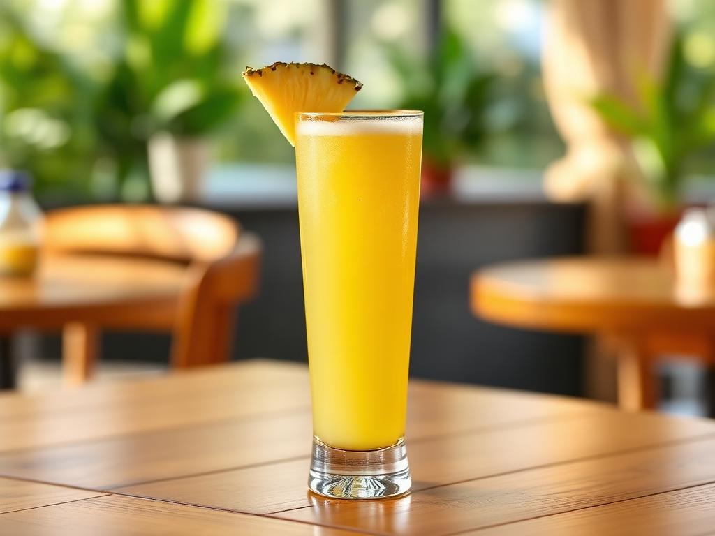Pineapple Juice at All Aroma Restaurant, Bamenda