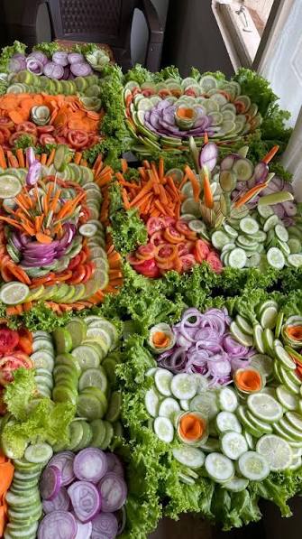 Salad at All Aroma Restaurant, Bamenda