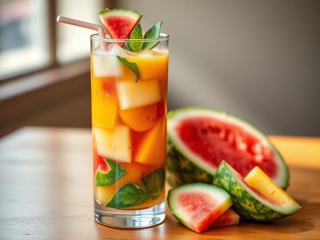 Mixed Fruit Cocktail at All Aroma Restaurant, Bamenda